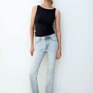 High Waisted Flare Jeans